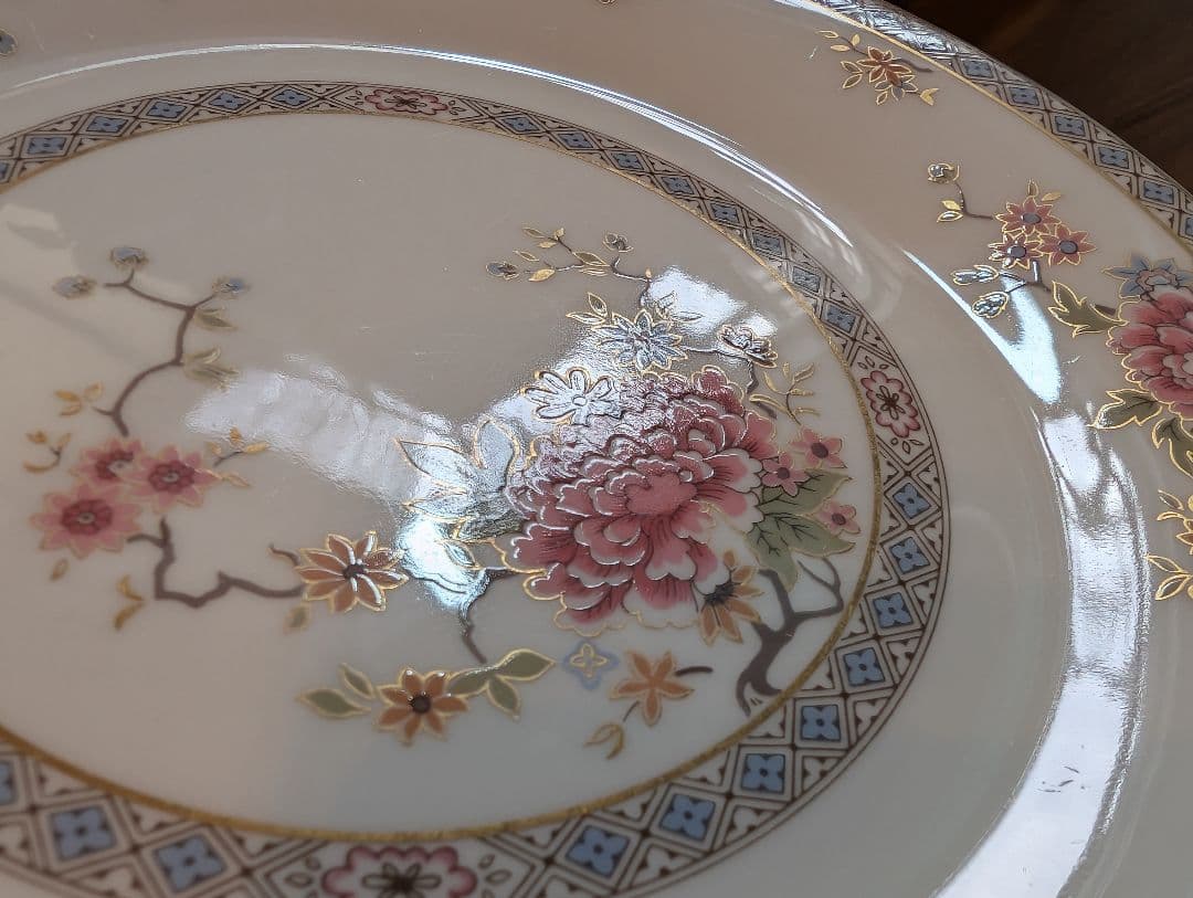 ロイヤルドルトン　カントン　20.5㎝サラダプレート♡8枚