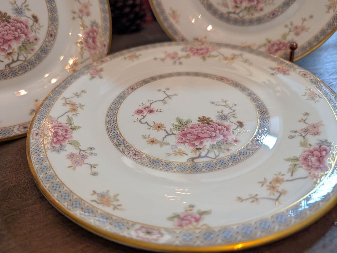 ロイヤルドルトン　カントン　20.5㎝サラダプレート♡8枚