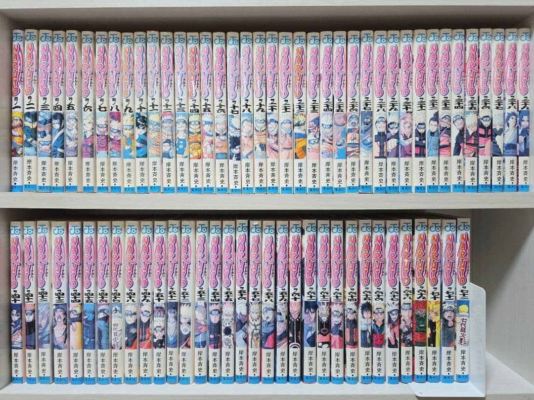 NARUTO 全72巻セット[完]/全巻簡易クリーニング済み/N02