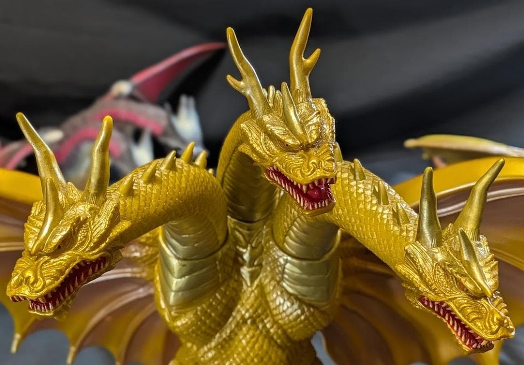 キングギドラ・デスギドラ・ダカーラ他「平成モスラ」登場（バンダイ）５体セット＋１