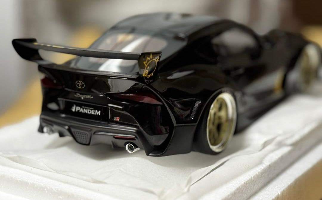 PANDEM GRスープラ V1.0 ブラック 1/18 TOP SPEED