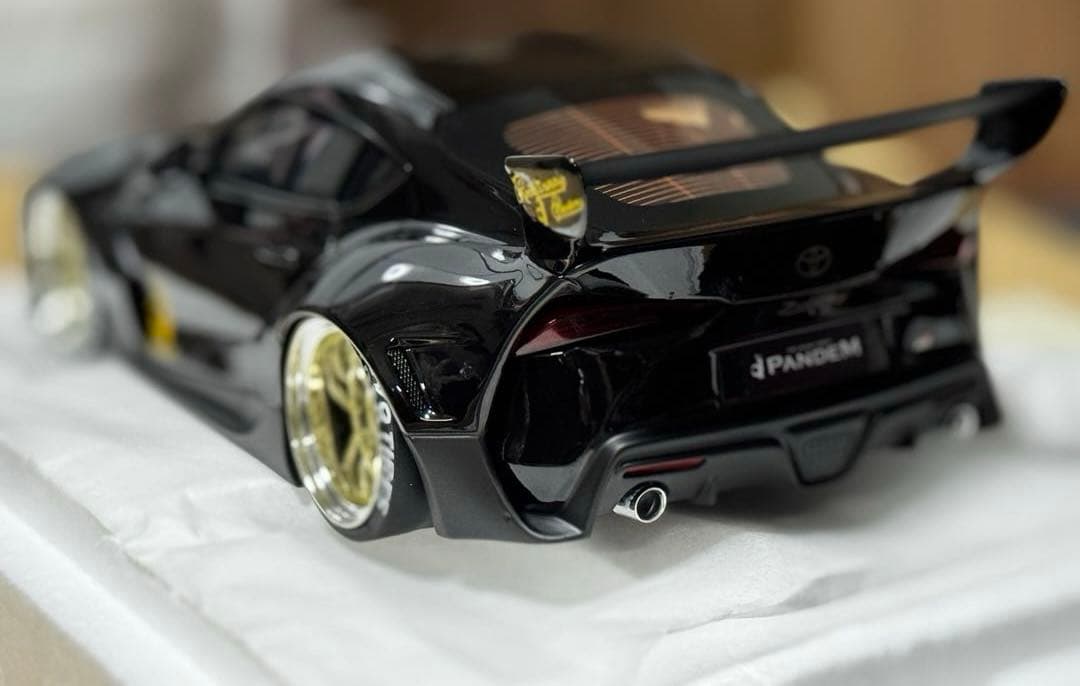 PANDEM GRスープラ V1.0 ブラック 1/18 TOP SPEED