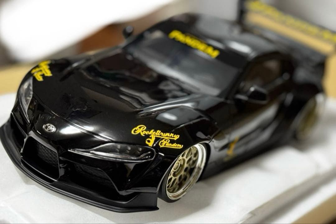 PANDEM GRスープラ V1.0 ブラック 1/18 TOP SPEED