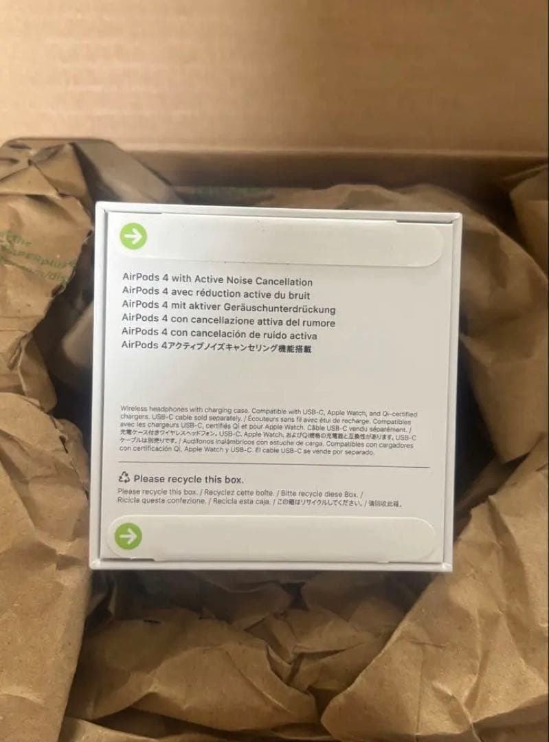 AirPods 4 本体 アクティブノイズキャンセリング付き 新品未開封