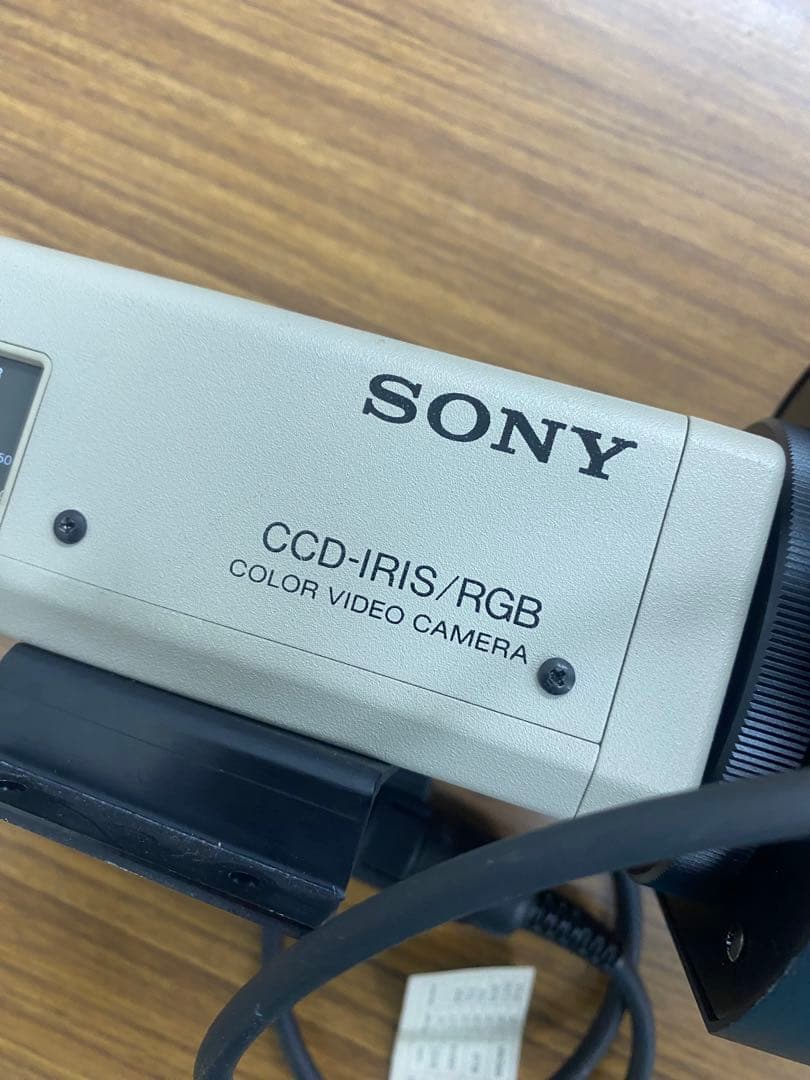 【SONY】CCD-IRIS/RGB 高性能CCD カメラ