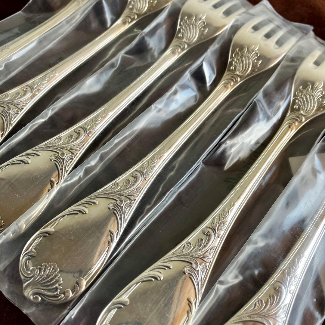 未使用 Christofle Marly フォーク 6本 マルリー クリストフル