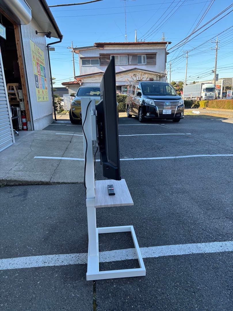 ハヤミ工産 TVラック + ORION液晶テレビ SAFH401 + ブルーレイ