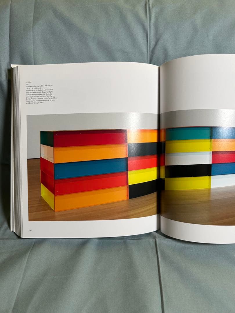 DONALD JUDD MoMA アートブック 作品集