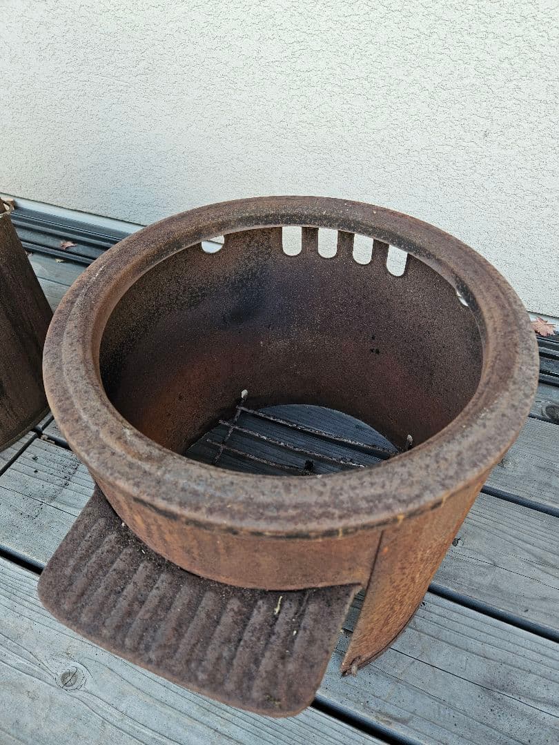 2こセット　羽釜　釜戸　昭和レトロ　古道具　古民具