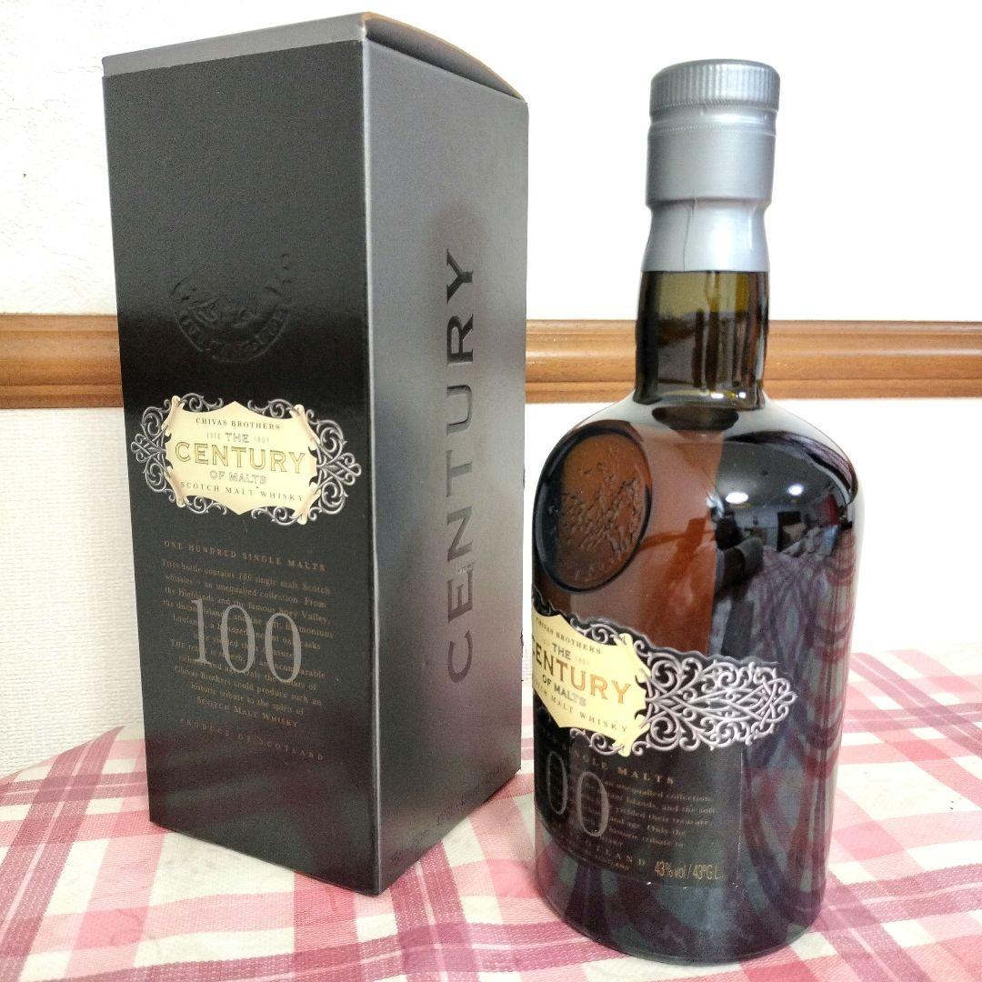 美品　シーバスブラザーズ　センチュリー・オブモルト100　750ml
