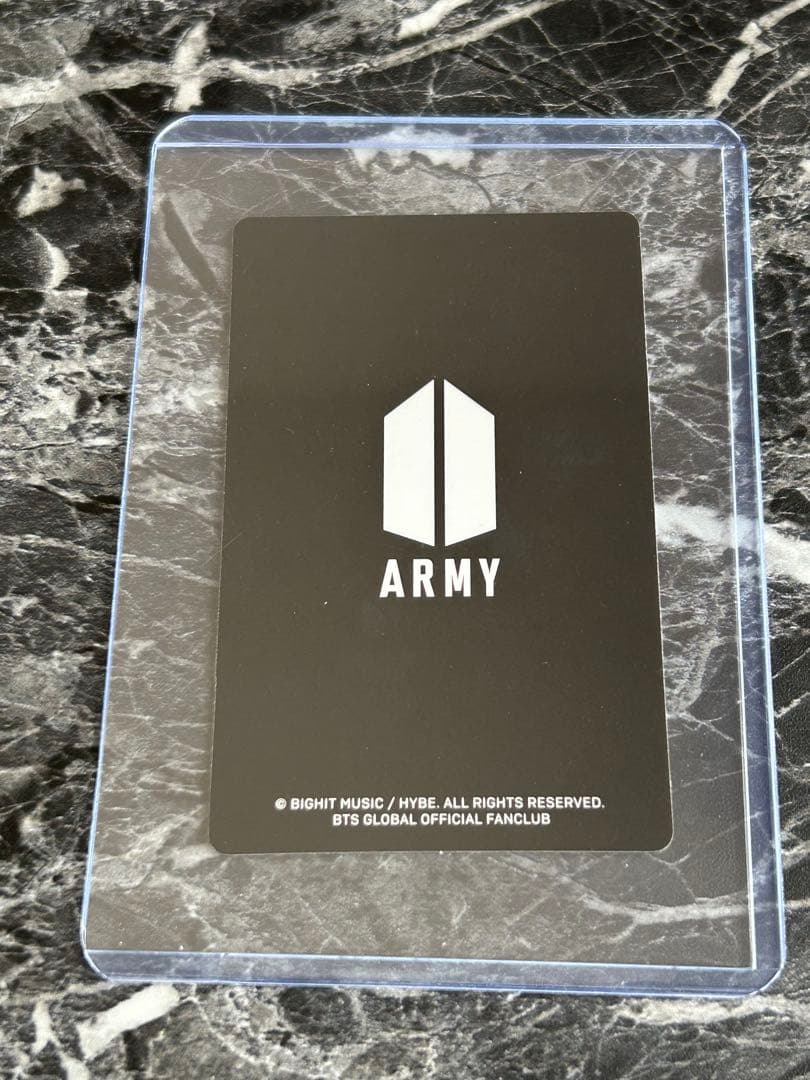 BTS V テヒョン FRIENDS JPFC 特典 フォトカード テテ　トレカ