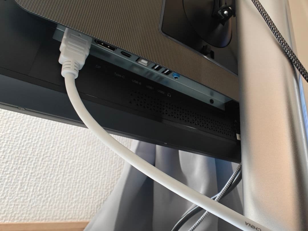 JAPANNEXT 27インチ モニター 4k 60HZ べセルレス