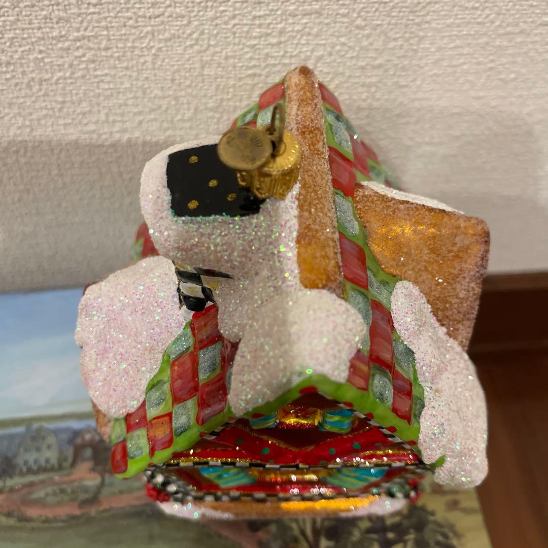 マッケンジーチャイルズ　クリスマス　家の形の置物