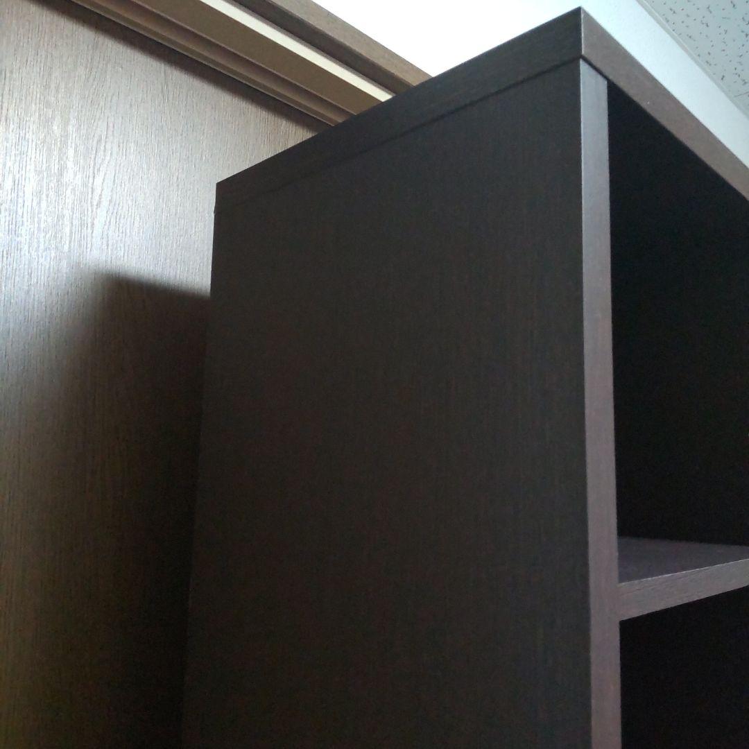 ニトリ 本棚 ブラウン 完成品 移動棚あり 高さ180cm