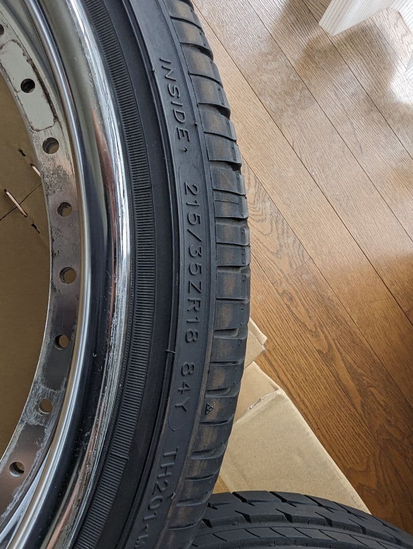 SSR ケーニッヒ ヴィエナ 18インチ 9J リム2本