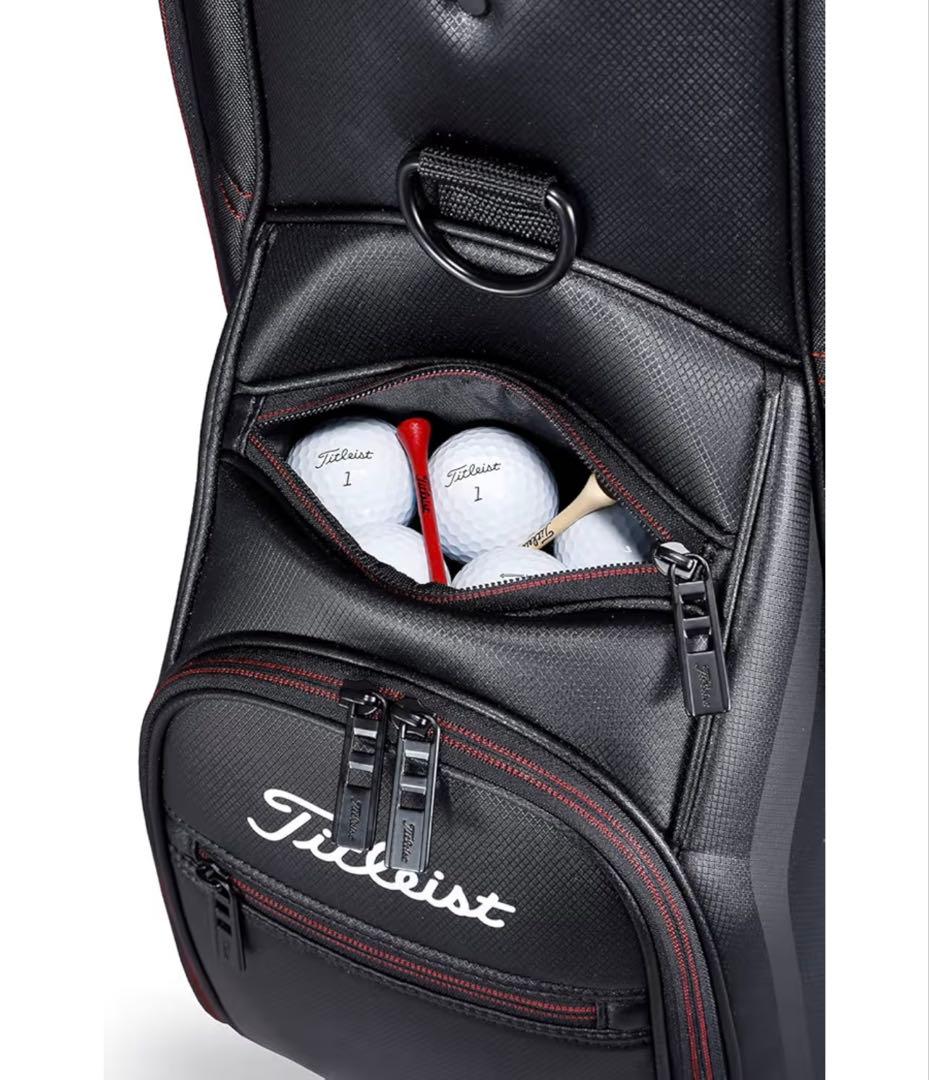 即日発送Titleist キャディバッグ TB23ACBA-02 BKCH