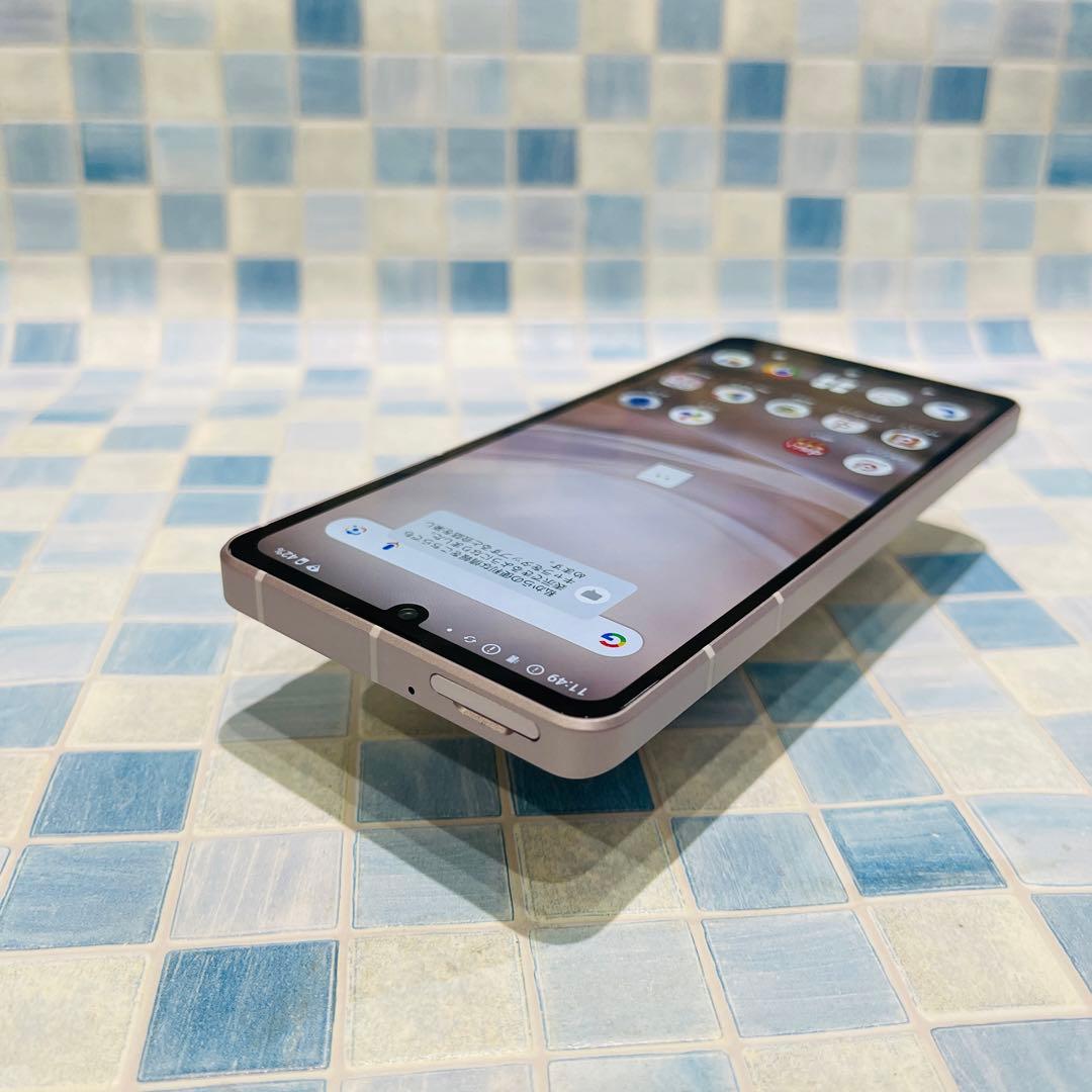 SIMフリー AQUOS sense7 128GB ライトカッパー 電池良好