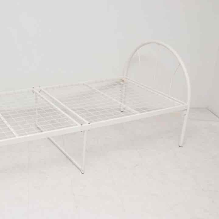 白は売り切れました パイプシングルベッド