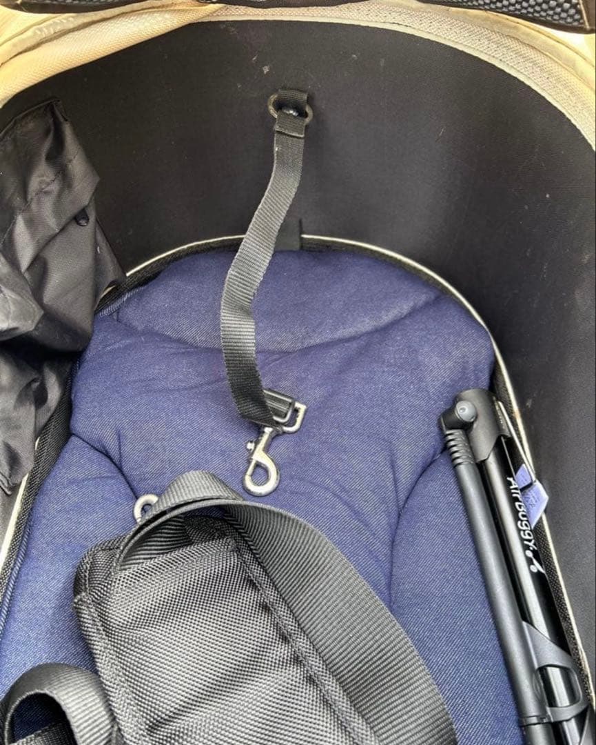 Airbuggy ペットカート ホワイト(コットのみ) ラージサイズ