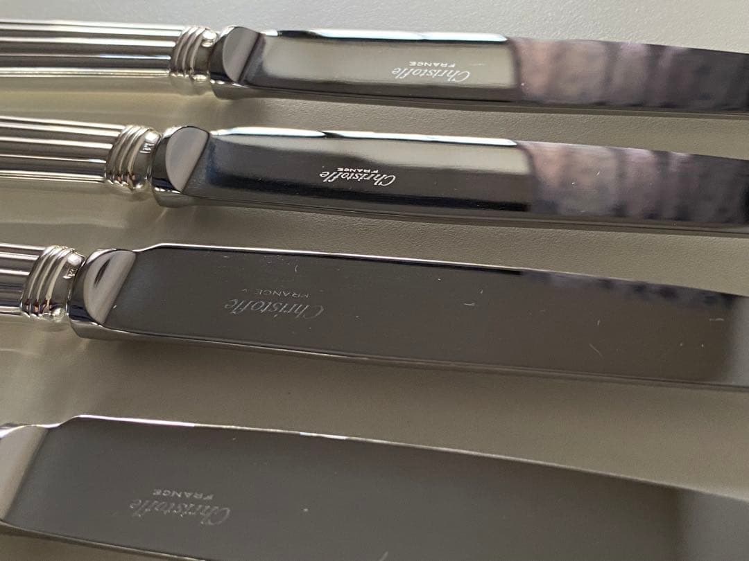 Christofle クリストフル シルバープレート アリア 5種計20pcs