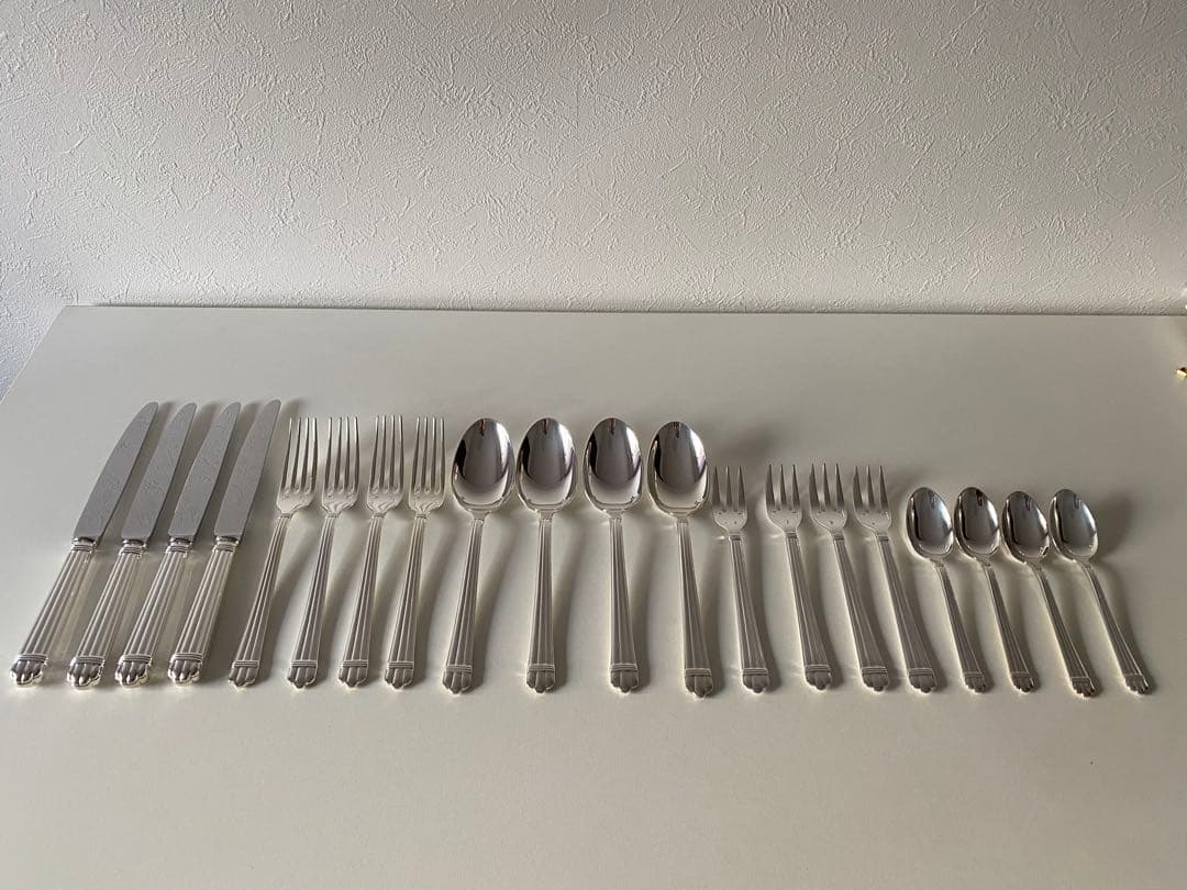 Christofle クリストフル シルバープレート アリア 5種計20pcs