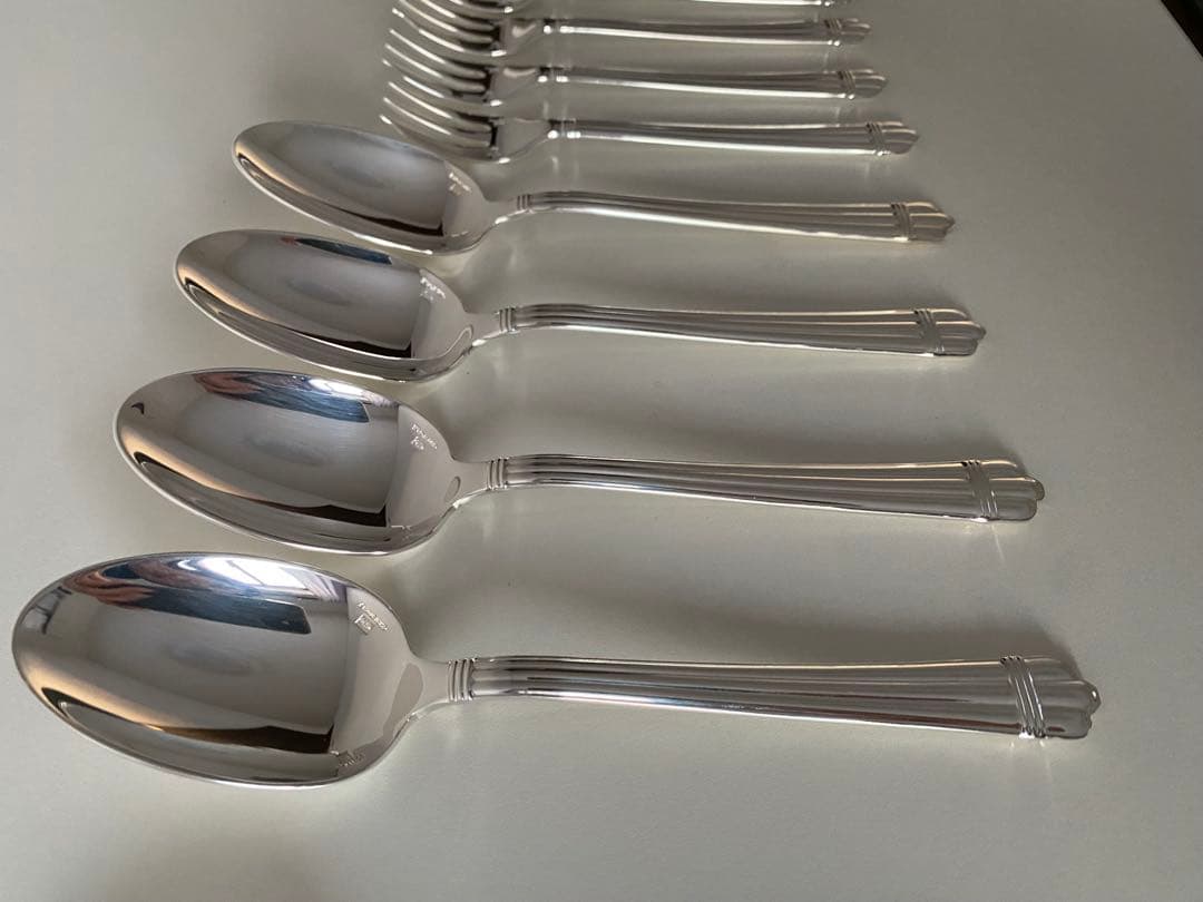 Christofle クリストフル シルバープレート アリア 5種計20pcs