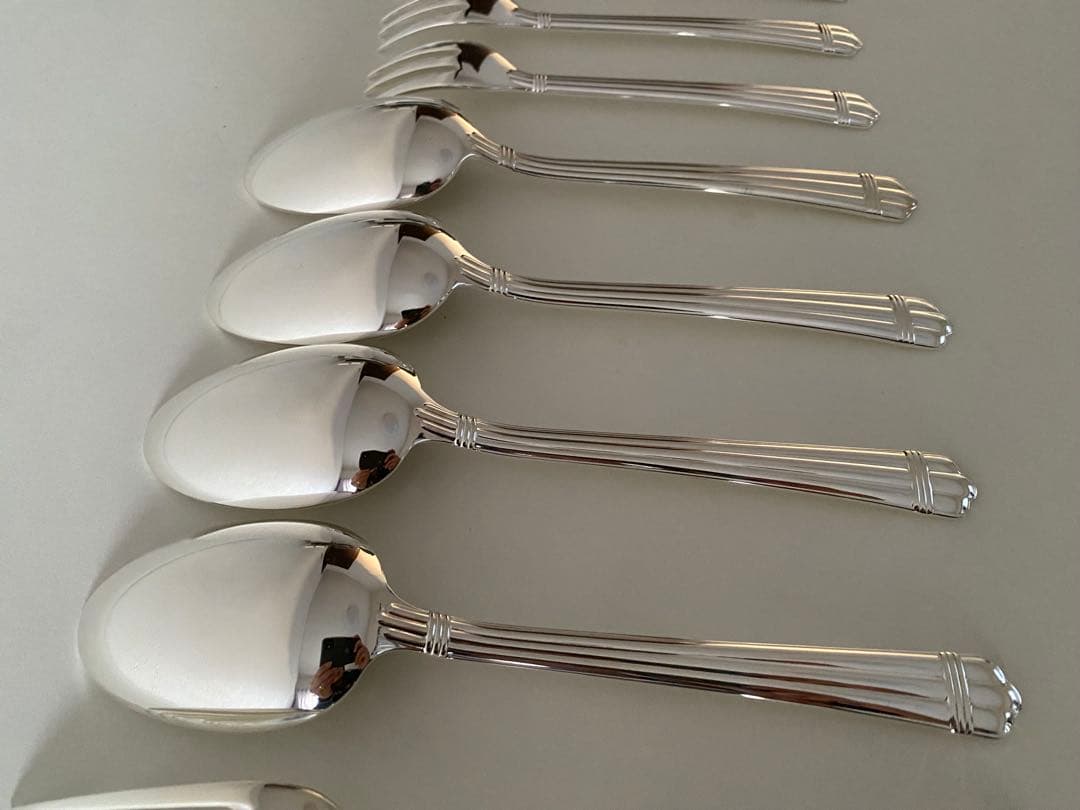 Christofle クリストフル シルバープレート アリア 5種計20pcs