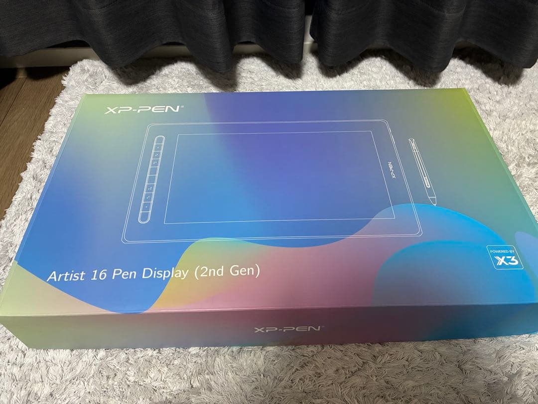 箱付き XP-PEN Artist 16セカンド 液晶ペンタブレット本体 ピンク