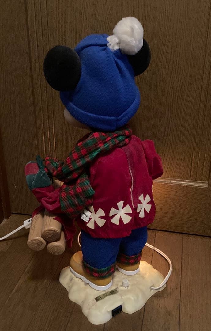 最終セール❗️アンティーク❤︎ディズニー❤︎クリスマスミッキー❤︎音楽とライト点灯