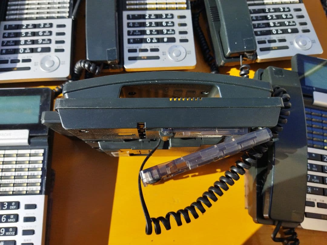 日立　HITACHI　ボタン電話装置　電話機15点まとめセット