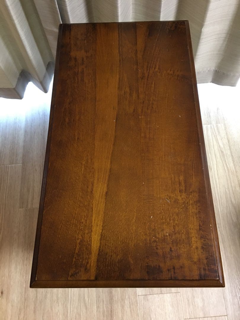 カリモク　マガジンラック　モダンアンティーク