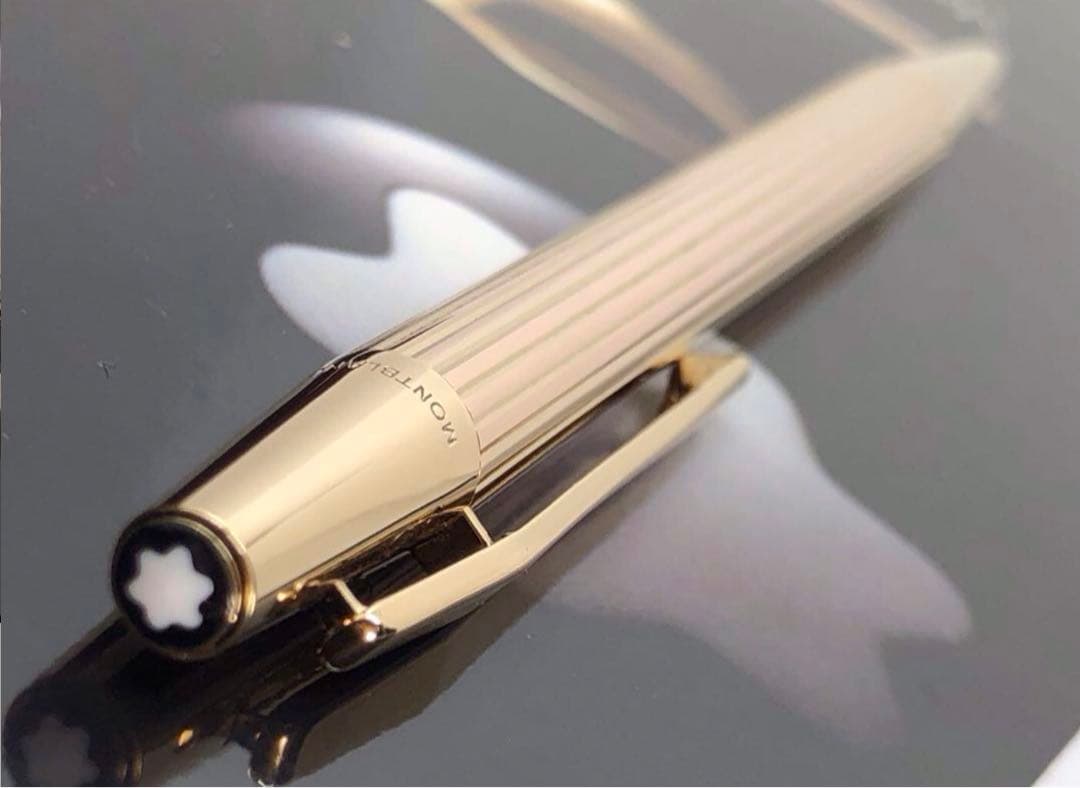 モンブラン　★金運を引き寄せる総金張りノブレス価値ある初期型歴史的名品1947②