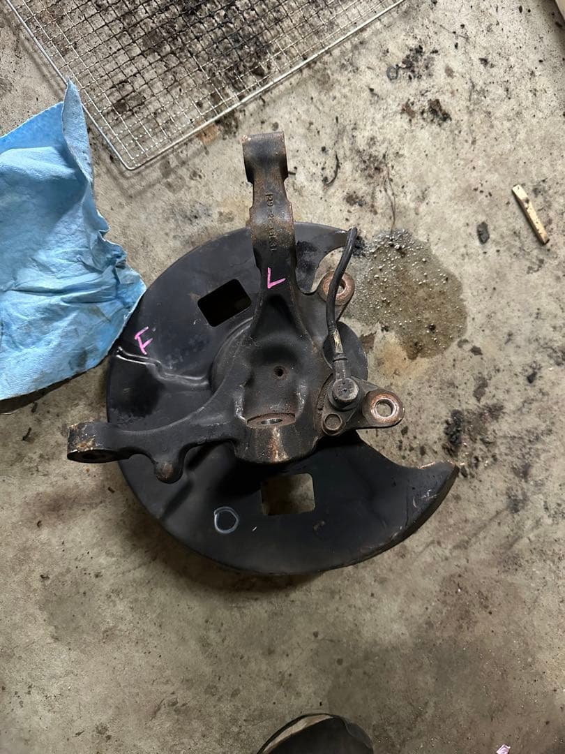 な*べ様 シルビア　s14系　ナックル　5穴ディスク　値下げ！！