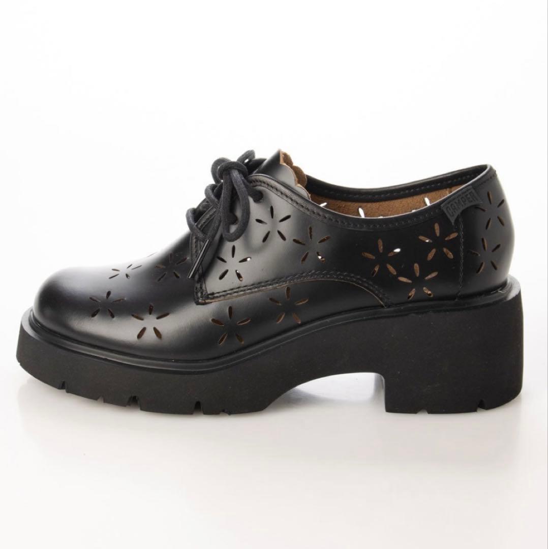 abi　CAMPER MILAH カンペール ローファー 厚底 ブラック