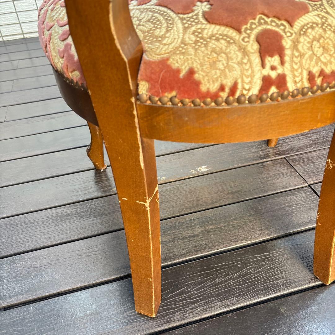 イタリー製　ダイニングチェア　検　アンティーク