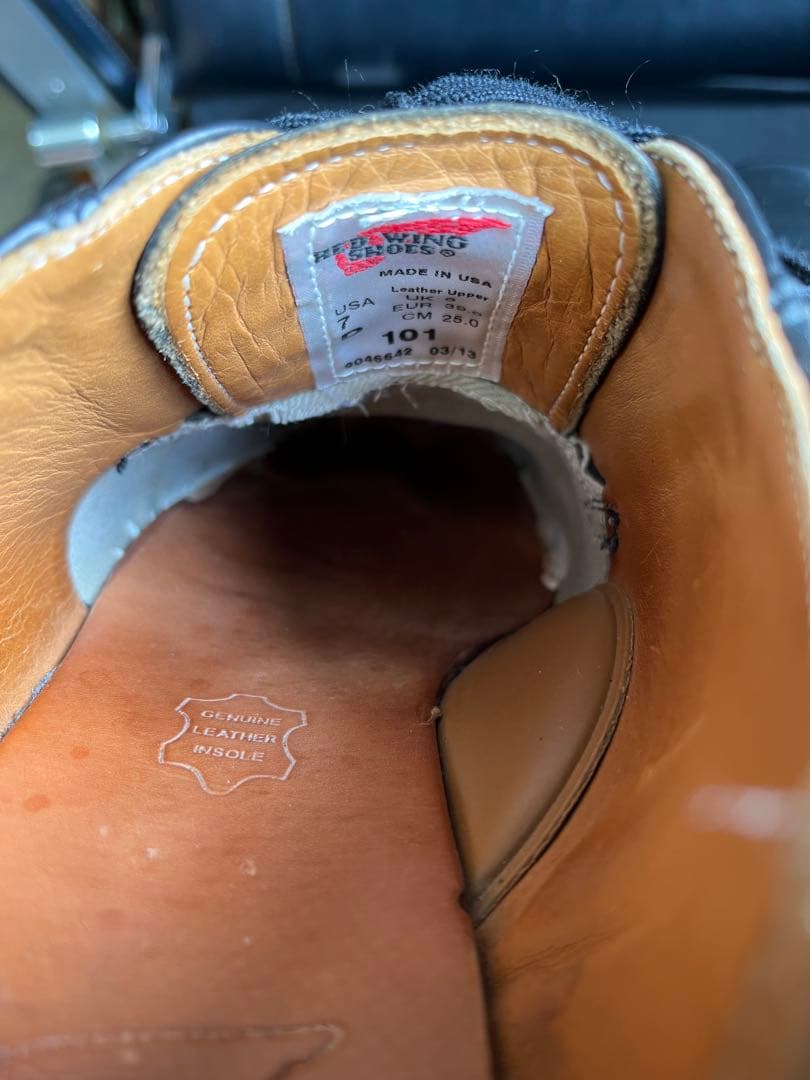 REDWING 101 POSTMAN USA製 レッドウイング ポストマン