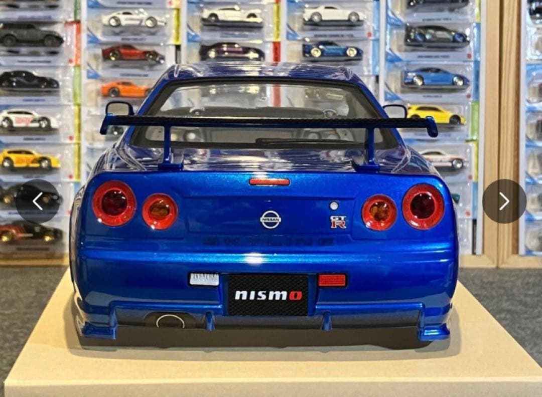 タミヤ ラジコン RC スカイラインGT-R 塗装済 スペアボディ メタリック青