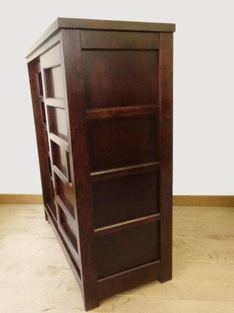 松本民芸家具　下駄箱　USED　再塗装済