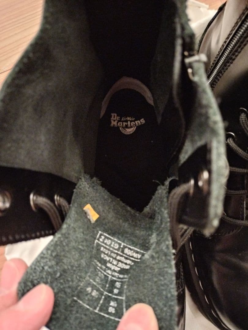 【日本限定】Dr.Martens　jadon ホワイトステッチ 厚底 uk10