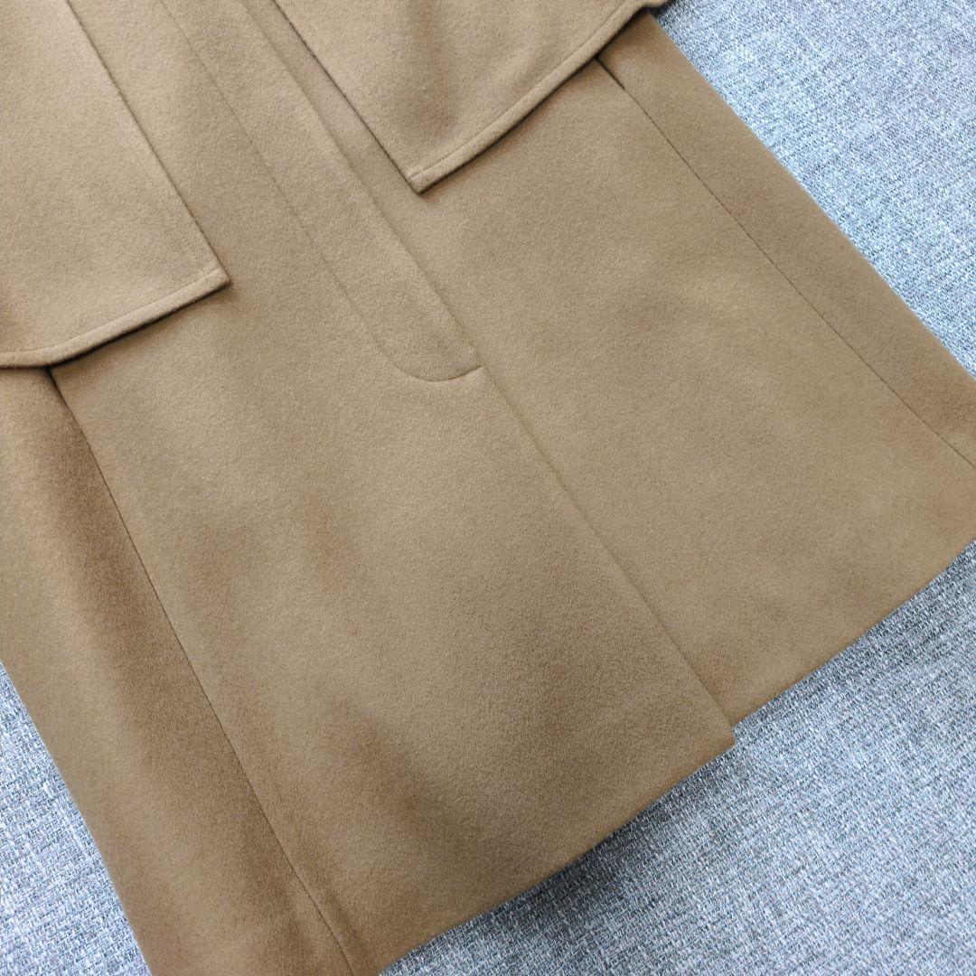 アルアバイル　近年モデル　ウール　ケープコート　未使用に近い美品