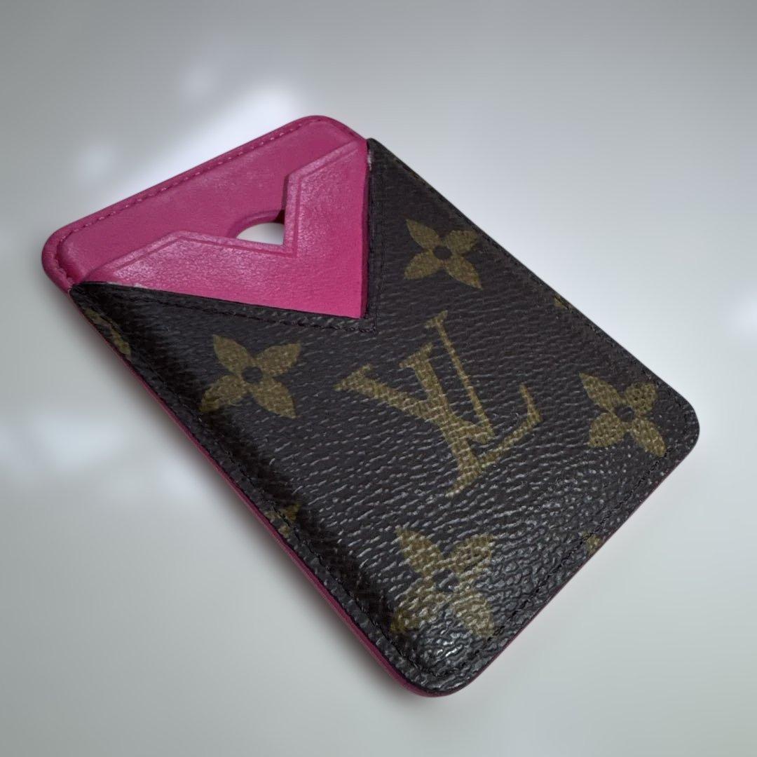 Louis Vuitton ポルト カルト・マグネット　モノグラム/ピンク