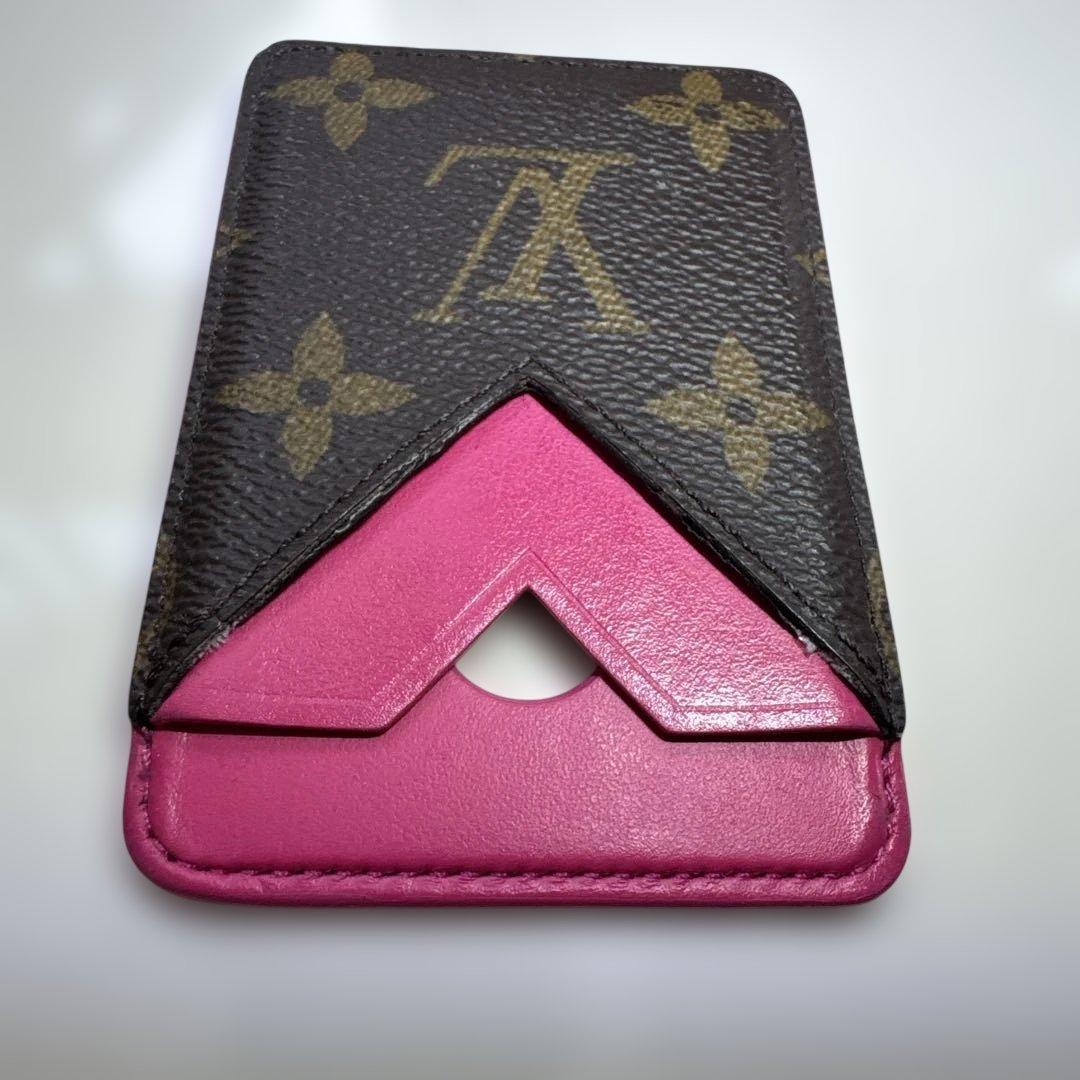 Louis Vuitton ポルト カルト・マグネット　モノグラム/ピンク