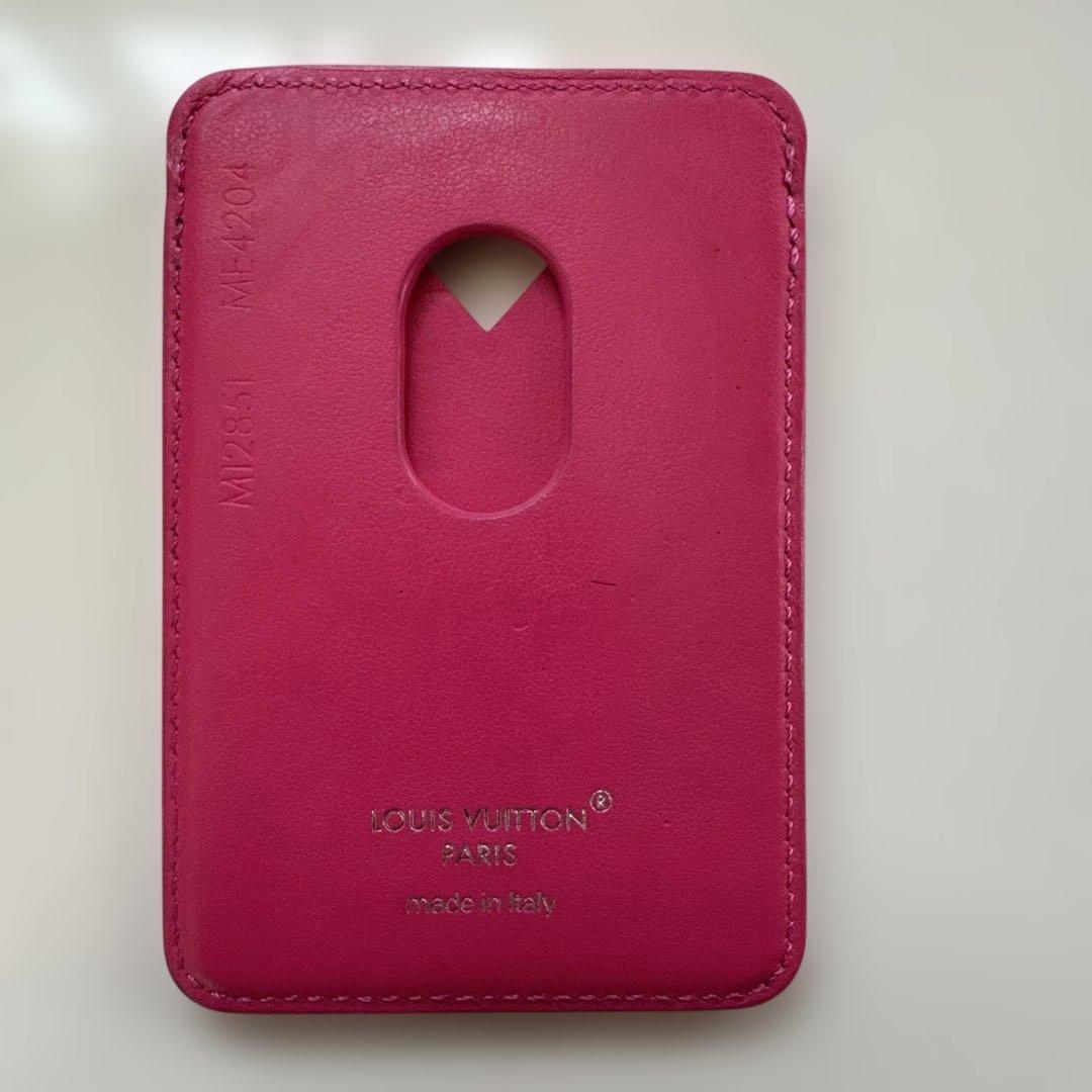 Louis Vuitton ポルト カルト・マグネット　モノグラム/ピンク