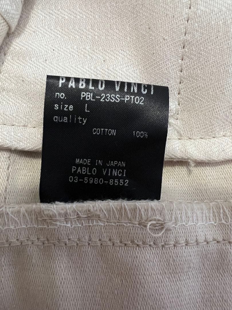 Pablo vinci オイルドチノMaison Kinemaかわしまたかひろ