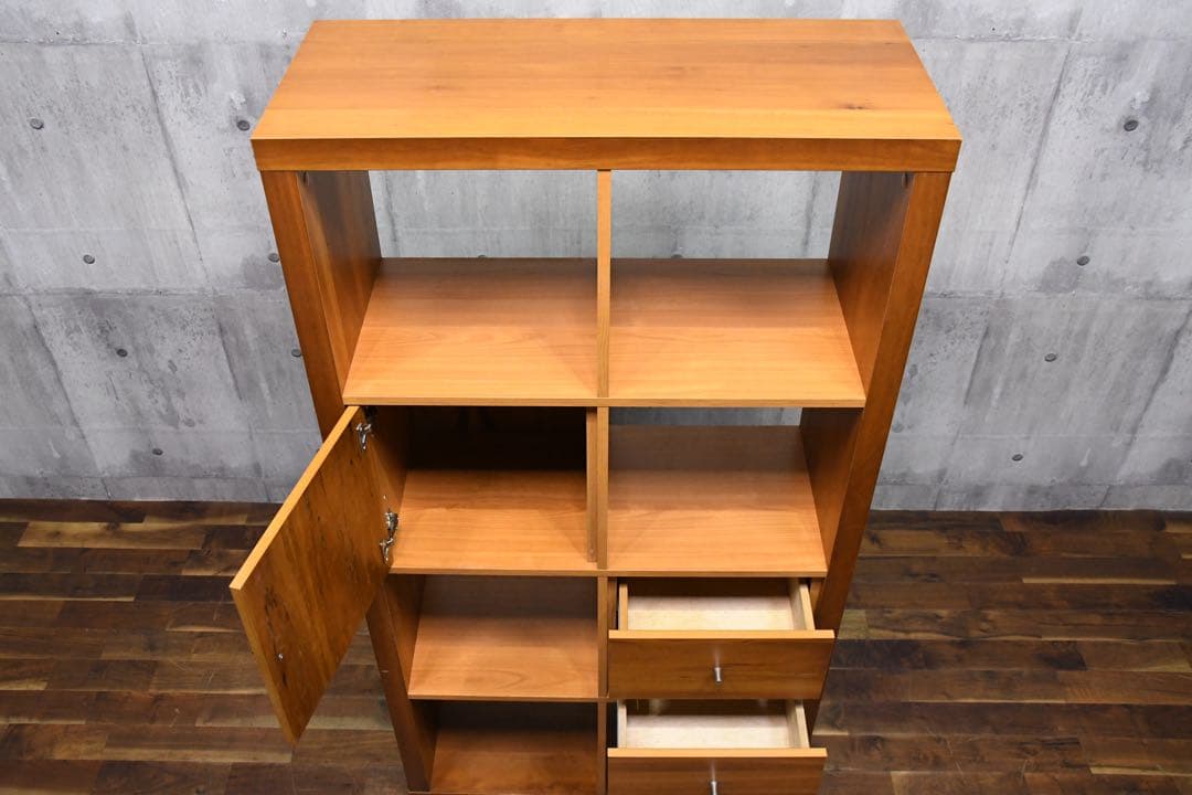 EJK49 コンランショップ マスシェルフ チェリー材 オープンシェルフ モダン