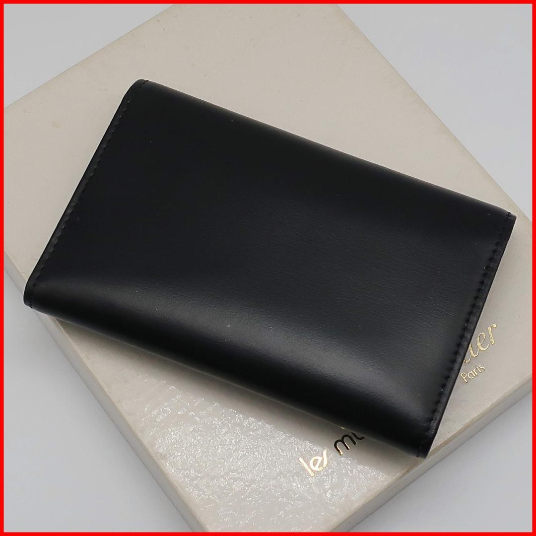 正規品 カルティエ Cartier キーケース 6連 黒 レザー C2金具 美品