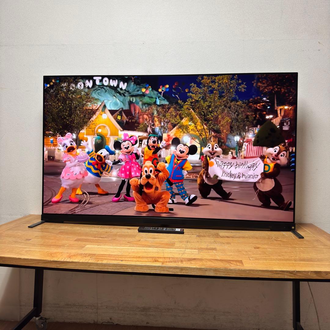 TOSHIBA 65V型 4K 有機EL テレビ REGZA 65X9900M