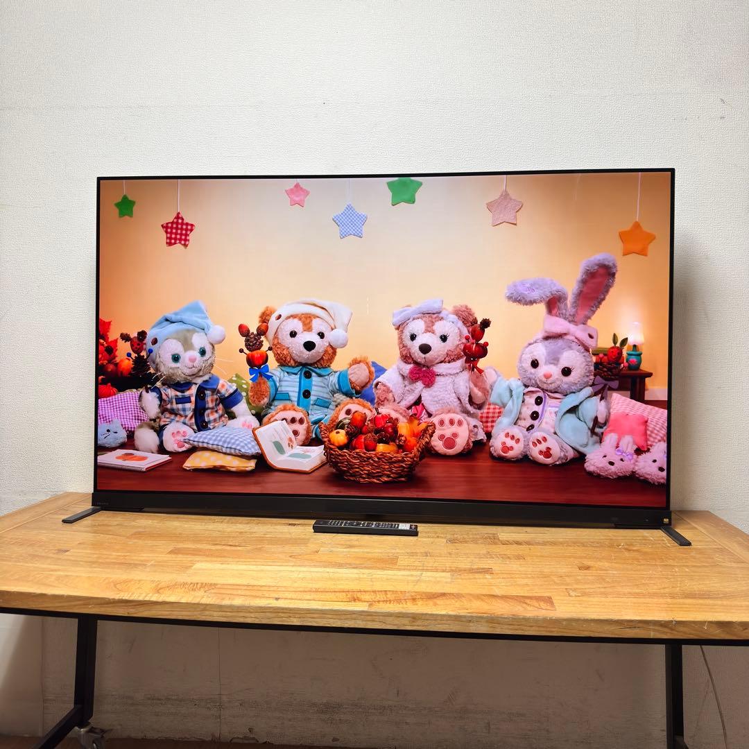 TOSHIBA 65V型 4K 有機EL テレビ REGZA 65X9900M