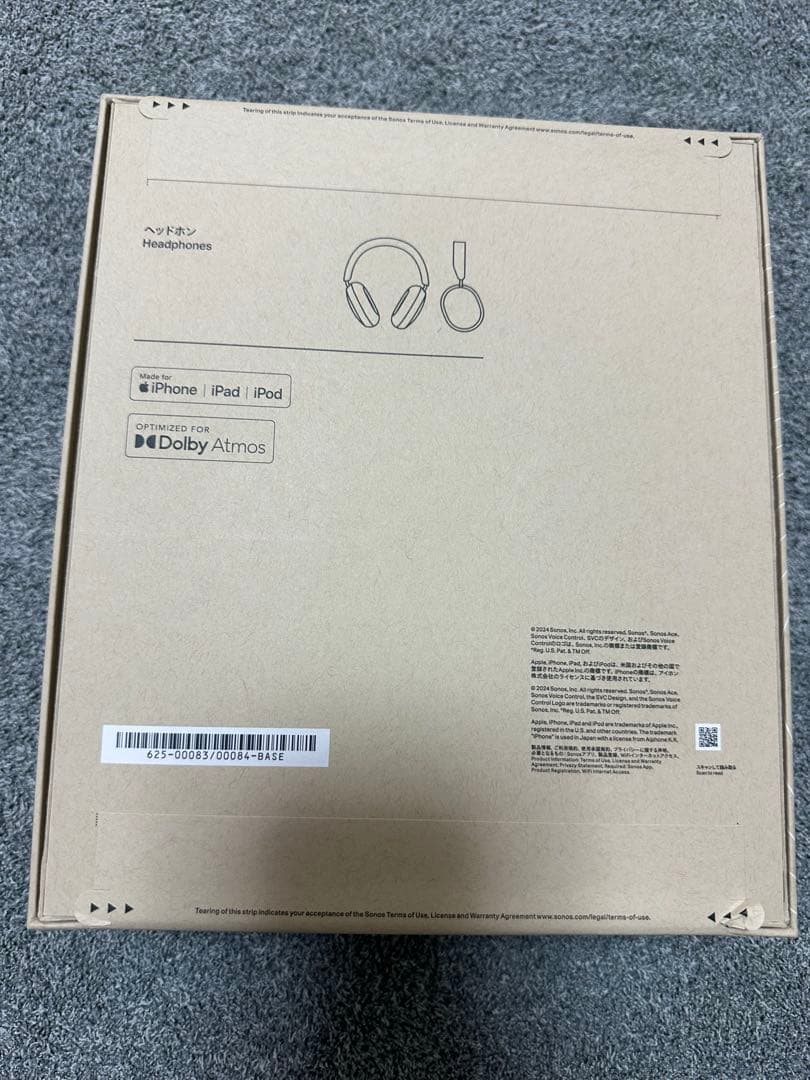 SONOS ACE ワイヤレスヘッドホン ブラック