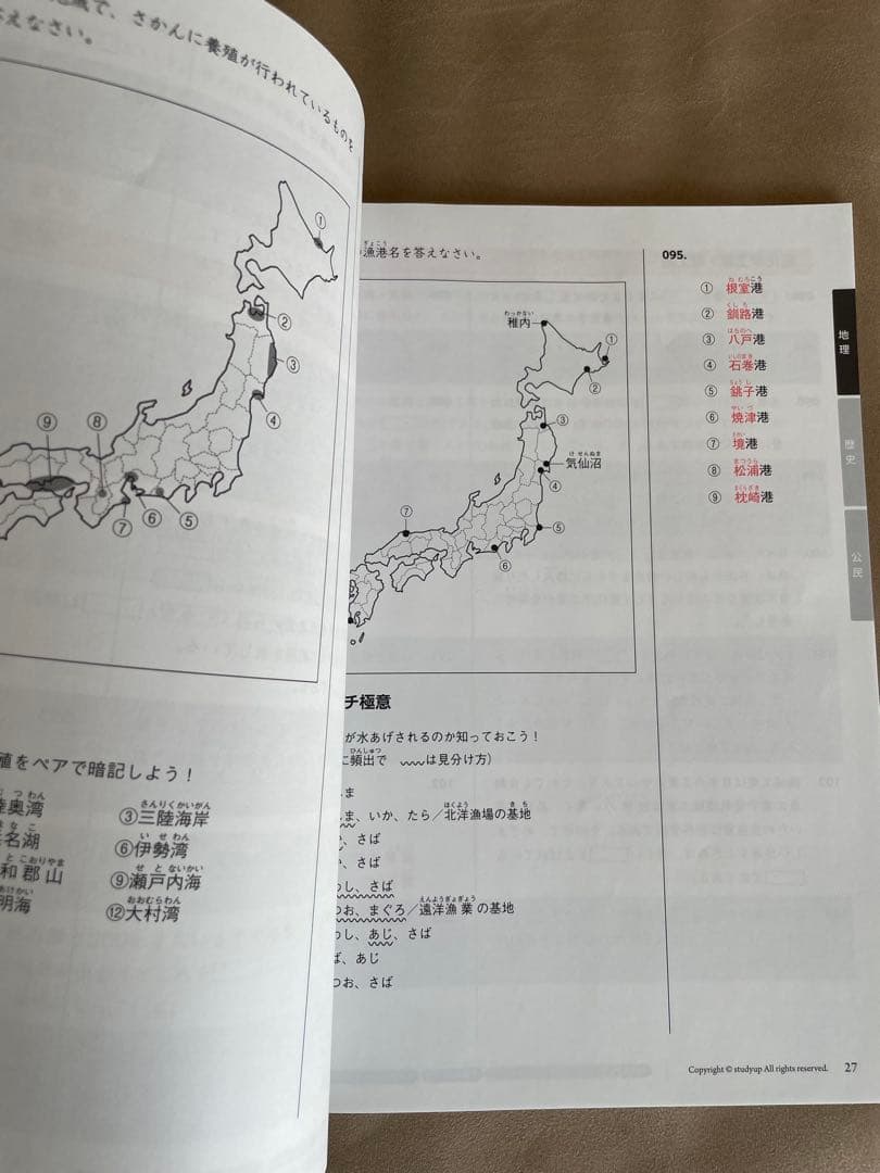 【美品】スタディアップ プラチナインプット 2023/2024版 透明カバー付